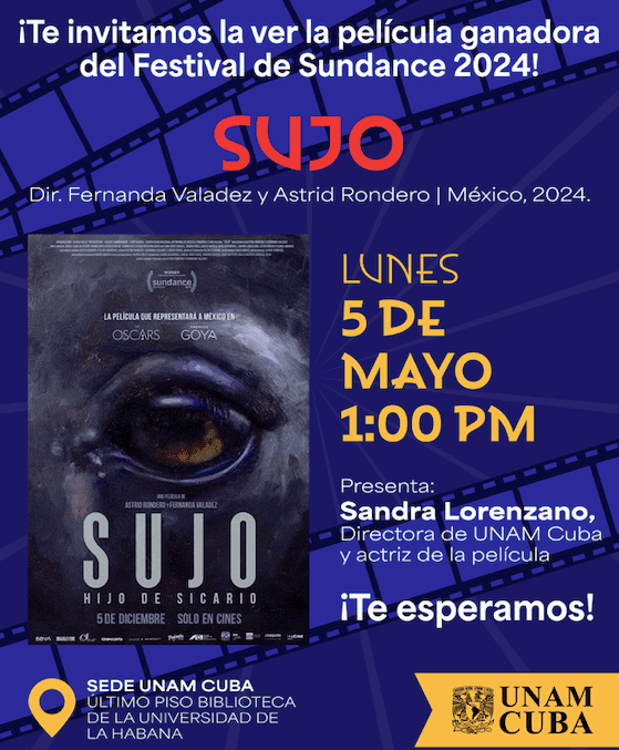 UNAMCuba-Actividades-2025-cine-club-Sujo-mayo